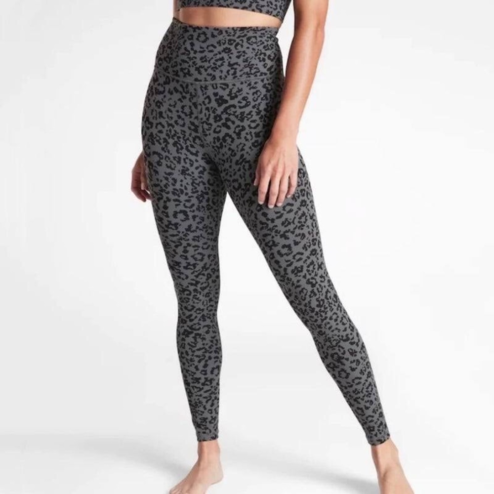 Athleta Elation Leopard Leggings